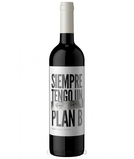 Vino Siempre Tengo Un Plan B Malbec 750ml